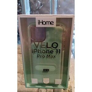 iHome Lightweight iPhone 11 Pro Max Phone Case, Mint Color New Sealed Free Ship